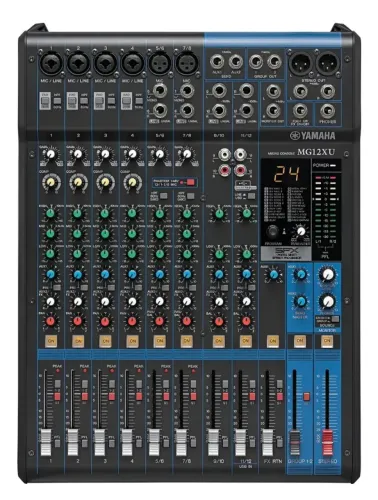 Mesa de som Yamaha mg12