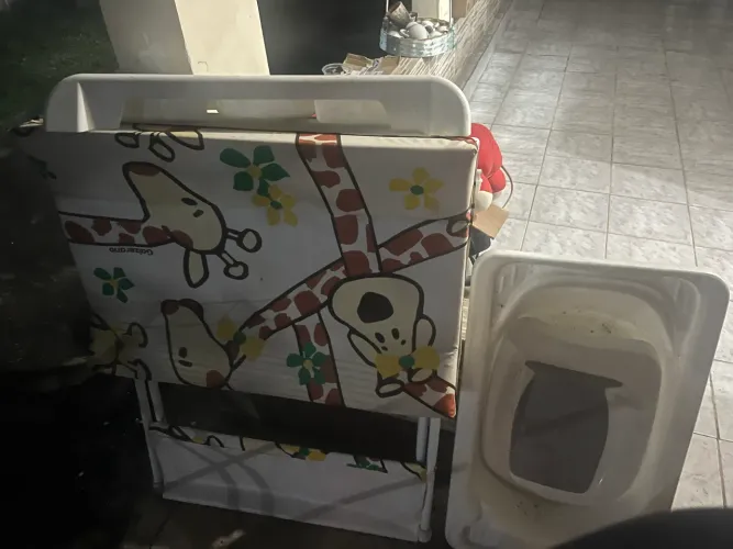 Trocador de bb e banheira