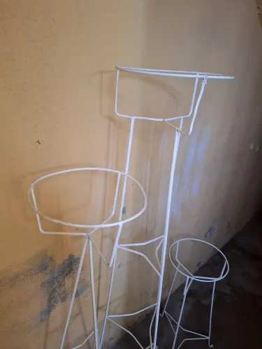 Tripé para vaso plantas 