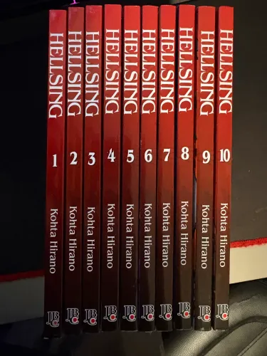 Coleção completa Hellsing Mangás
