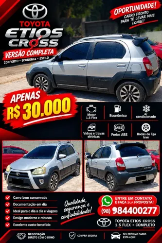 Toyota Etios Cross 1.5 Flex 16V 5P Mec. 2014