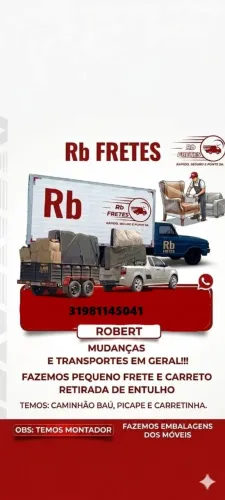 Fretes mudanças coleta de entulhos etc *