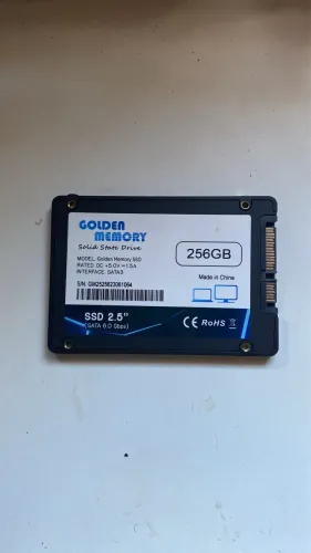 SSD Golden Memory 256gb