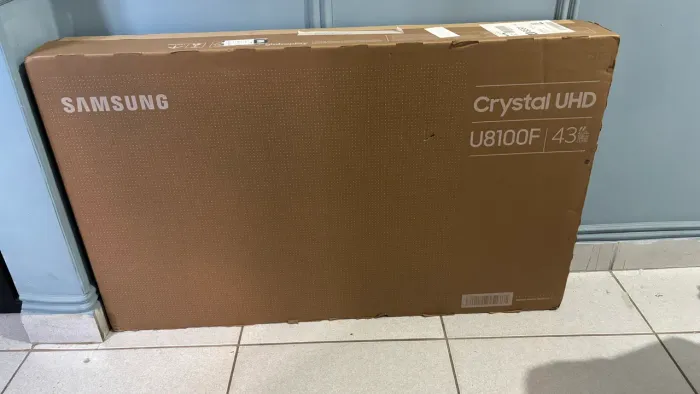 Smart Tv Samsung U8100f Crystal Uhd 4k 2025 43 Preto