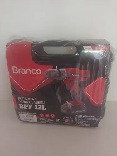 Furadeira parafusadeira BPF 12 L Branco