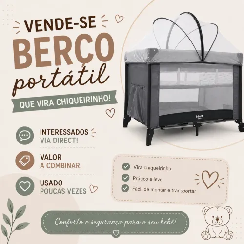 Utilidades para bebês- berços /roupas e sapatos 