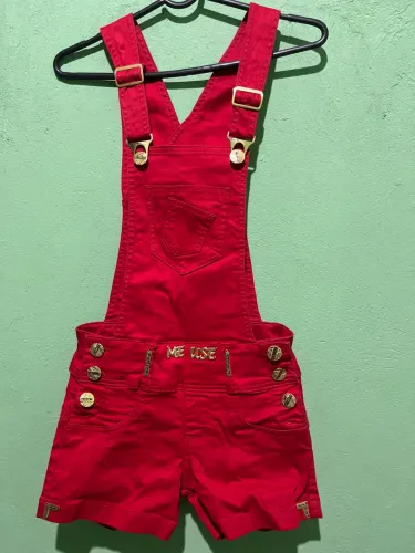 jardineira meuse jeans NOVA, TAM P