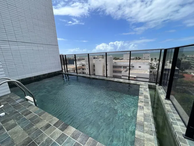 Flat com 1 dormitório à venda, 26 m² por R$ 380.000,00 - Jardim Oceania - João Pessoa/PB