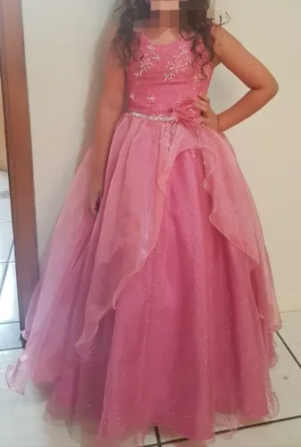 Vestido infantil de 6 a 8 anos 