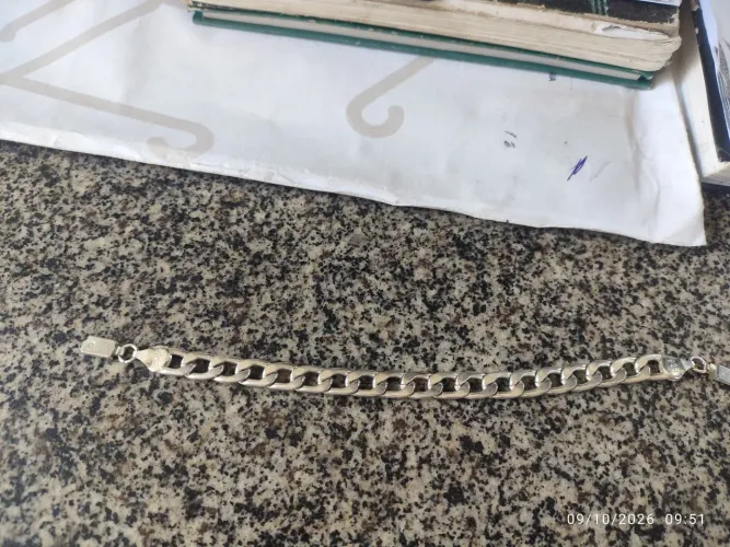 Pulseira de prata