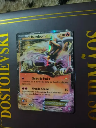 Carta Pokémon Houndoom EX