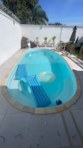Piscina de fibra 7 metros oval