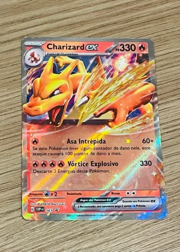 Carta POKEMON Charizard ex #161 FOIL NM - S Escarlate e Violeta Promos (2023)