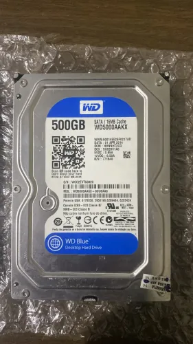 Par de HDs 500GB WD Blue 7200RPM para PC / Desktop (Vendo Separado)