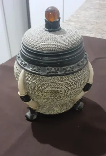 Pote decorado estilo AFRICANO