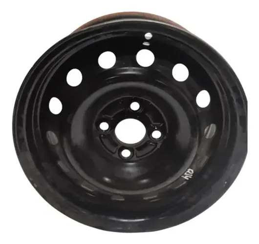 Roda Ferro Aro 14 Toyota Etios 1.3 1.5 Hatch Sedan 2013 2014 Preto