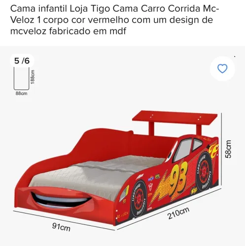 Cama carros