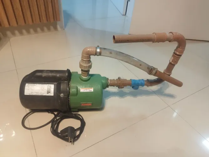 Motobomba Schneider 220 V, 1/2 HP para poço piscina, lavação