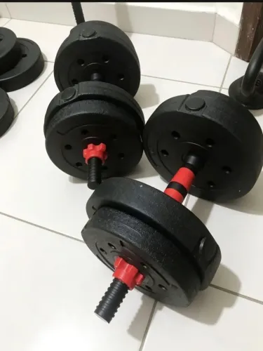 Kit treino em casa completo 10 kg
