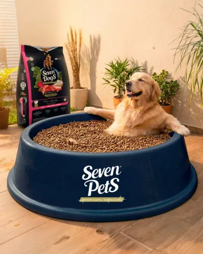 Ração Seven cães e gatos 