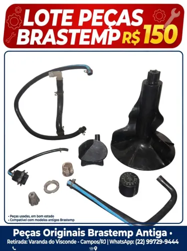 Peças Originais Brastemp Antiga (lote /180)