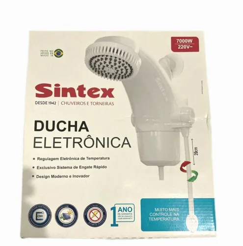 Chuveiro Ducha Eletrônico 220v 7000w Sintex