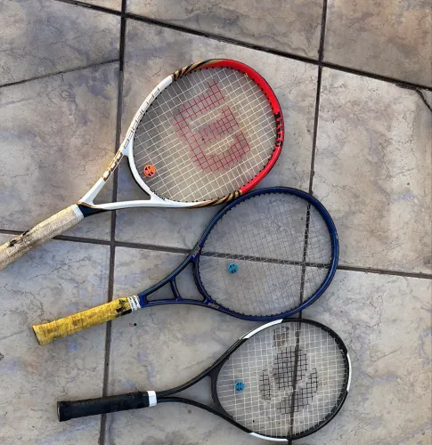Raquete de Tenis usadas.