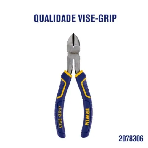 Alicate de Corte Diagonal 6" 150mm Vise-Gripe Irwin 2078306