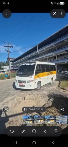 Vendo microonibus Volare V8 Motor Cummins