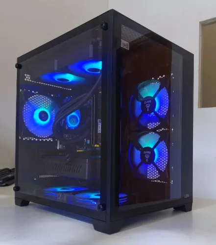 Pc Gamer I7 7700 32GB ram nvme 1TB RX 580 8gb- Loja física