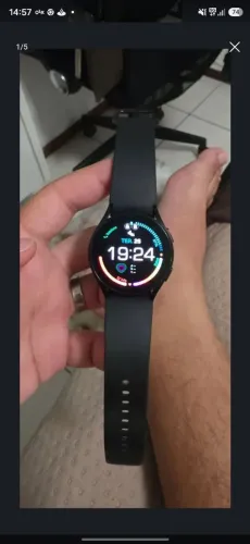 Smartwatch Samsung galaxy watch 4 preto 40 mmm