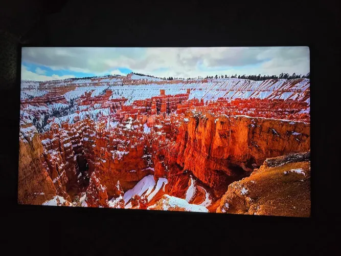 TV TCL 55 55PM8 SMARTV Android TV - TELA OSCILANDO