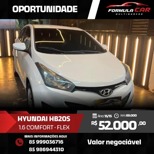 Hyundai HB20S C.plus/c.style 1.6 Flex 16V Mec.4p 2015