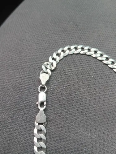 CORDAO DE PRATA 55 CENTIMETROS 5 MILÍMETROS <br>200 RS