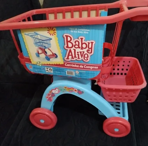 Carrinho de mercado Baby Alive