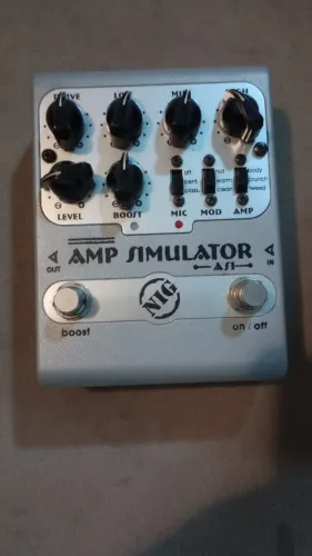 PEDAL NIG AS1 - AMP SIMULATOR