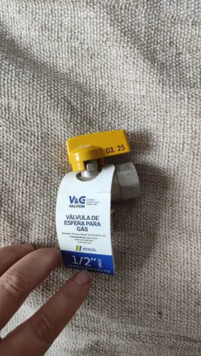 Válvula de esfera para gás
