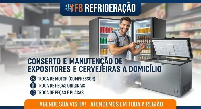 Conserto de expositor