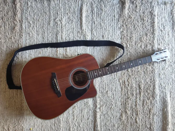 Violão Folk Hofma HMF250 + alça+ capa