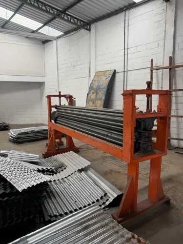 Maquina Fabricar telha ondulada