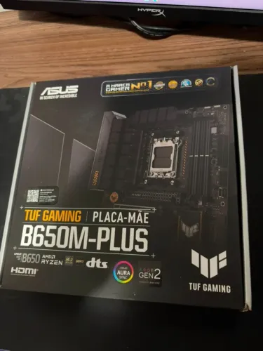 Placa-Mãe ASUS TUF Gaming B650M-Plus, AMD AM5 B650, mATX, DDR5