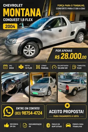 Chevrolet Montana 1.8/ 1.8 Conquest Flexpower 8V 2004