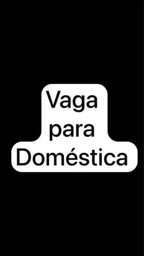 Vaga Para Doméstica