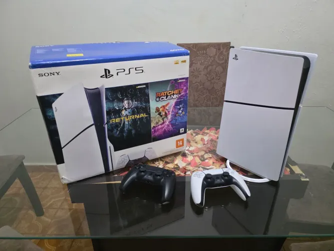 PLAYSTATION 5 SLIN 1TB - 2 CONTROLES ORIGINAIS