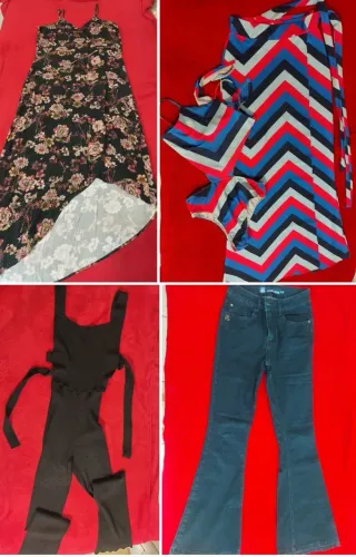 Roupas femininas tamanho 38/40 (30 peças)
