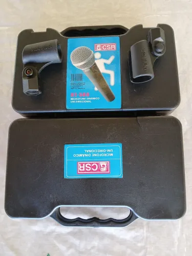 Kit 2 Microfones com fio