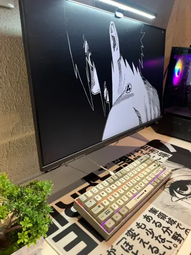 Teclado mecânico ak680 completo