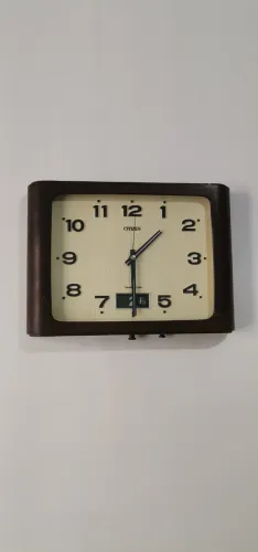 Relógio de Parede Antigo CITIZEN 1987