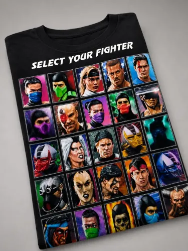 CAMISA MOTAL KOMBAT