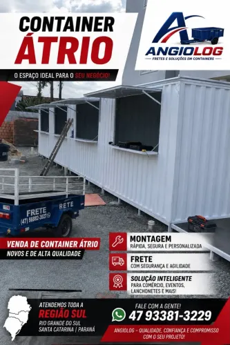 Container empreendedor 3m desmontável